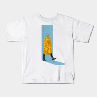 YELLOW DANGER Kids T-Shirt